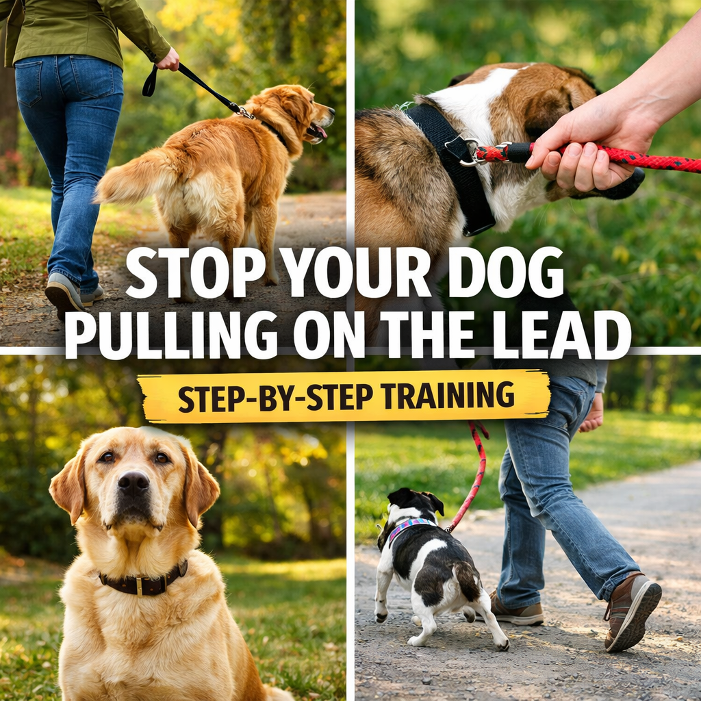 How to Stop Your Dog Pulling on the Lead (Step-by-Step Guide)